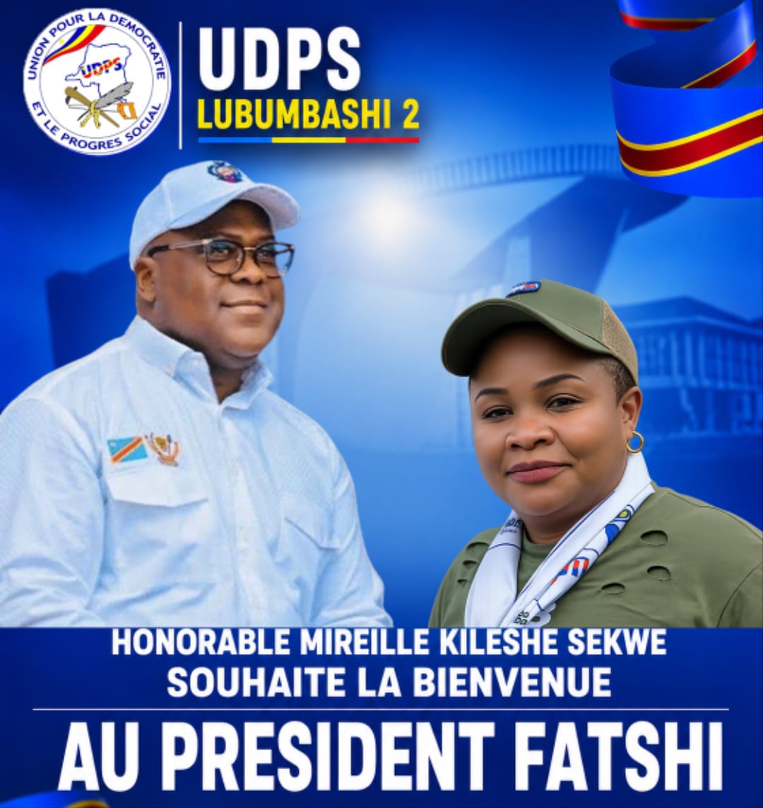 Lubumbashi se Prépare à Ecrire Une Page d&rsquo;Histoire : La Nzovu Mireille KILESHE Appelle Les Femmes Katangaises à Une Mobilisation Exceptionnelle Pour Accueillir le Président de la République Felix Antoine TSHISEKEDI